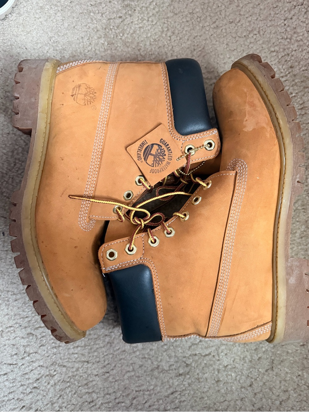 Timberland Women’s Wheat Nubuck Work Boots - Wheat